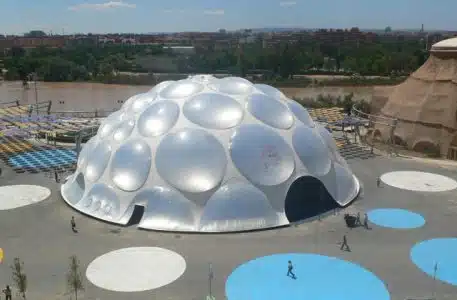 Pabellón de la Sed. Expo de Zaragoza.