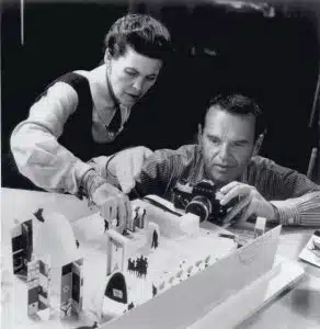 Charles y Ray Eames. Foto: Vitra