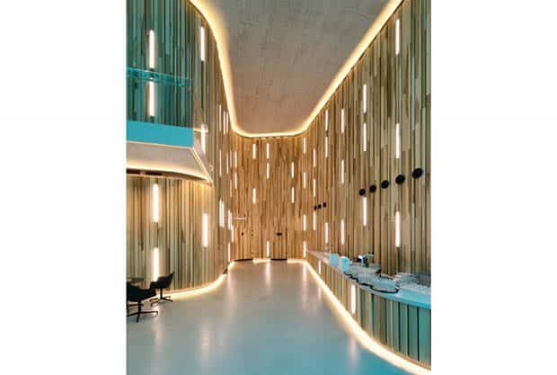 Kunstcluster. Maderas americanas para un teatro-auditorio en Nieuwegein (Países Bajos)