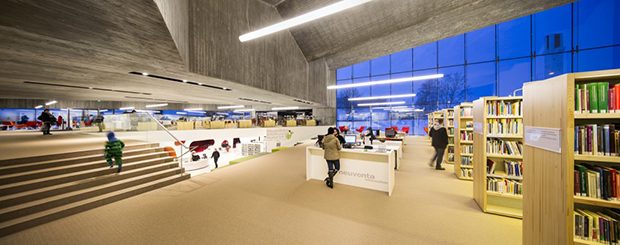 Seinäjoki Library, Finlandia. JKMM Architects