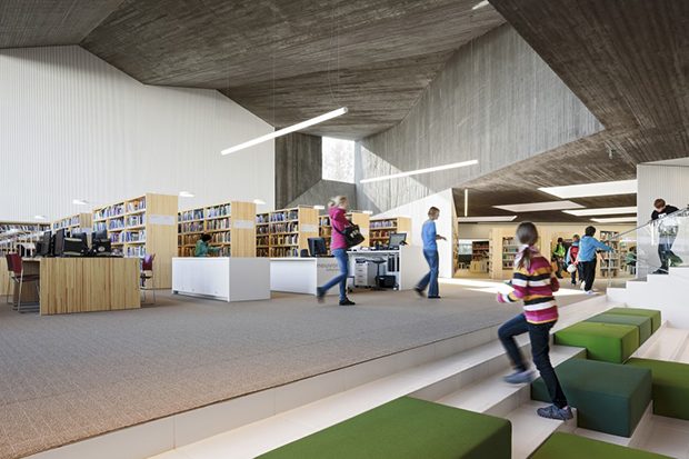 Seinäjoki Library, Finlandia. JKMM Architects