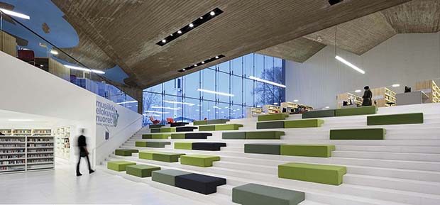 Seinäjoki Library, Finlandia. JKMM Architects