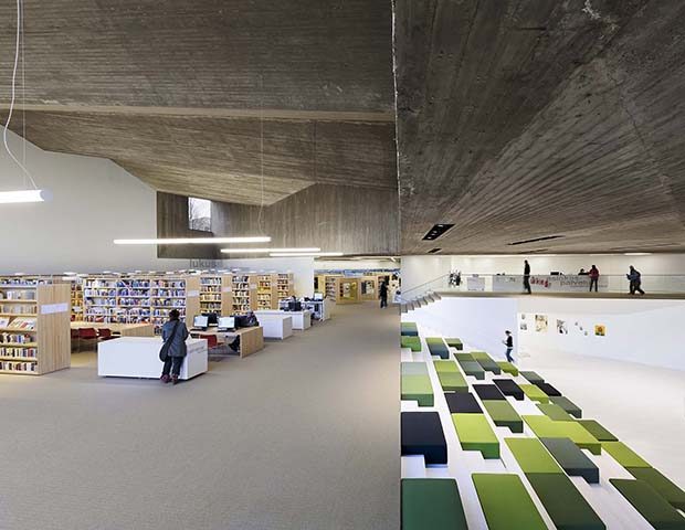 Seinäjoki Library, Finlandia. JKMM Architects