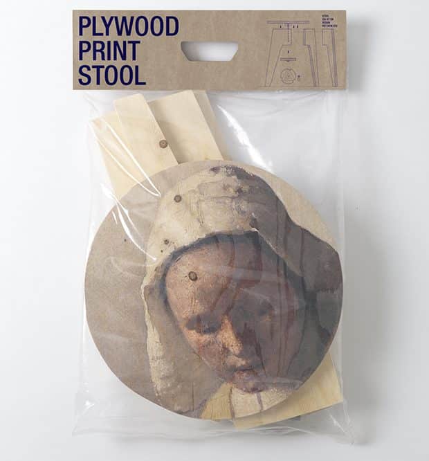 Plywood Print Stool
