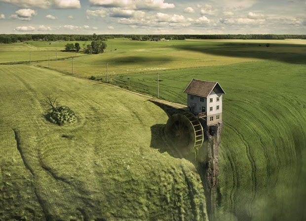 Las foto-manipulaciones  de Erik Johansson