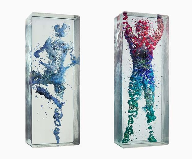 Psicogeografías de Dustin Yellin para el ballet de Nueva York