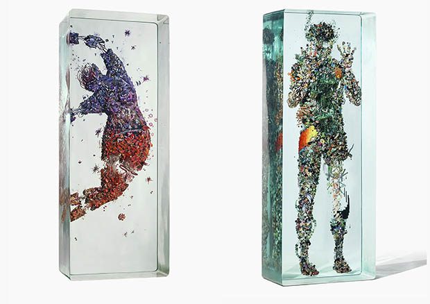 Psicogeografías de Dustin Yellin para el ballet de Nueva York