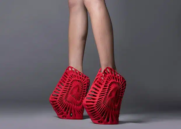 Zapatos 3D. Cinco diseñadores internacionales femeninos la marca Nude