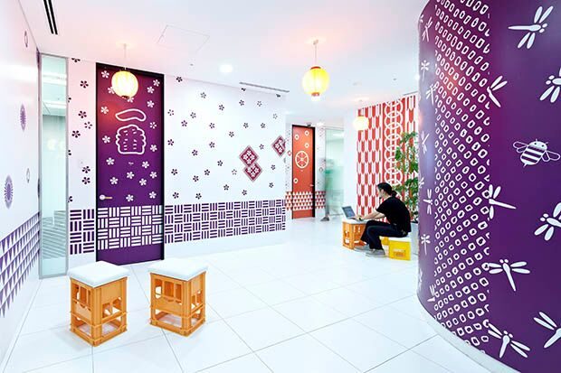 OFICINAS LÚDICAS El interiorismo como campaña de branding