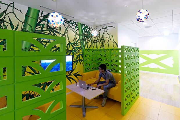 OFICINAS LÚDICAS El interiorismo como campaña de branding