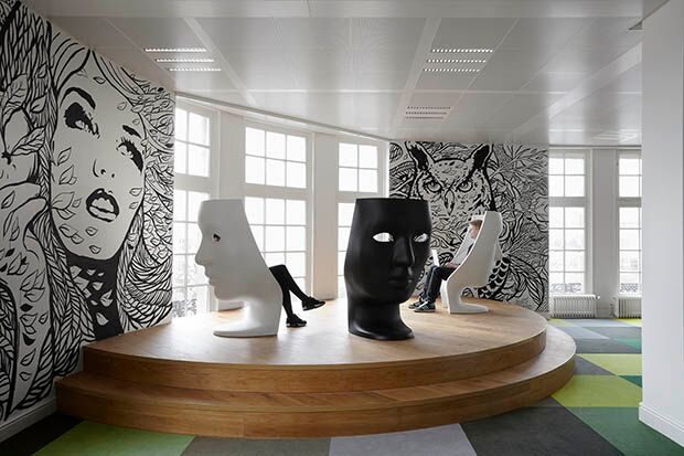 OFICINAS LÚDICAS El interiorismo como campaña de branding