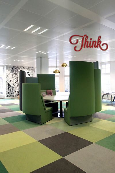 OFICINAS LÚDICAS El interiorismo como campaña de branding