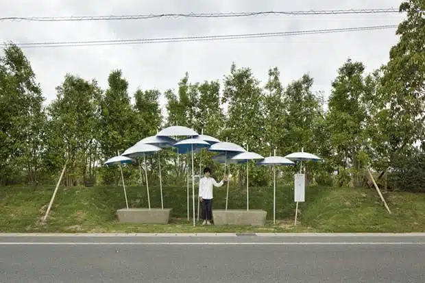 Nicoe Bus Stop. Suppose Design Office. Shizuoka. Japón