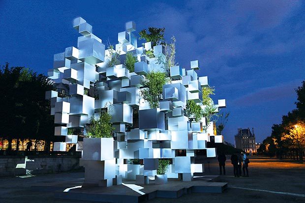 Many Small Cubes. Maison d´edition por Sou Fujimoto. París