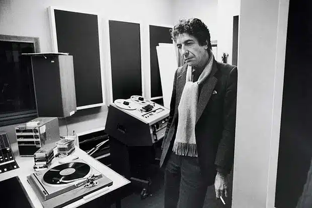Leonard Cohen, la voz fértil.