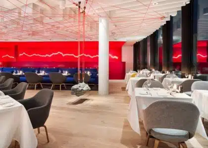 Restaurante Saltz realizado por el artista Saltz en Suiza