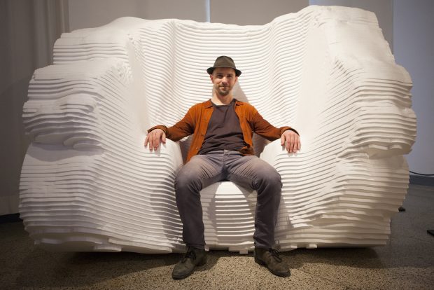 Tree Trunk Chair. Maarten Baas en la Milano Design Week