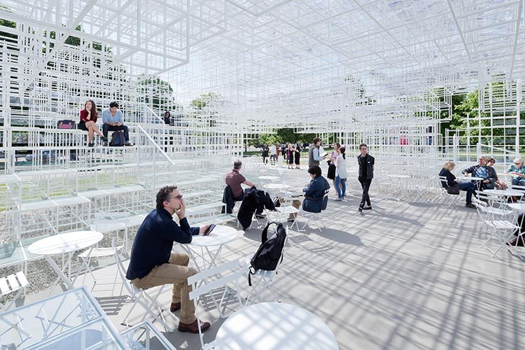 Serpentine Gallery Pavillion 2013. Sou Fujimoto