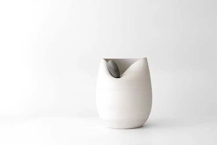 Vase of White Clay. Martín Azúa. Silence. Maison&Objet Paris. Enero 2017