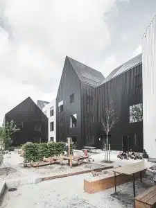 Arquitectura escolar en Copenhague. Frederiksvej. COBE Architects