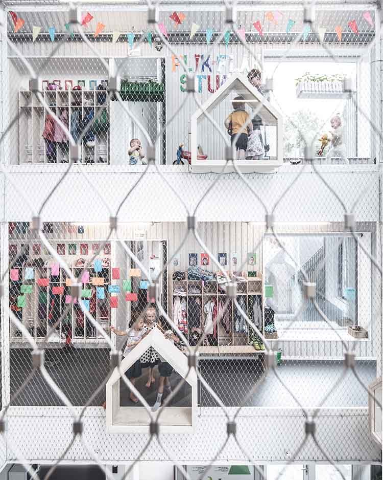Arquitectura escolar en Copenhague. Frederiksvej. COBE Architects