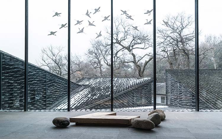 Arcaid Images Architectural Photography Awards. La mejor fotografía de arquitectura de 2017. Folk Art Museum. China Academy of Arts, Hangzhou. China. Kengo Kuma. Foto: Terrence Zhang