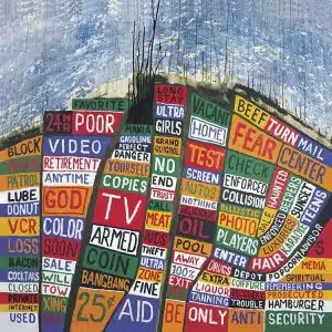 Once carátulas de CD Radiohead Hail to the thief