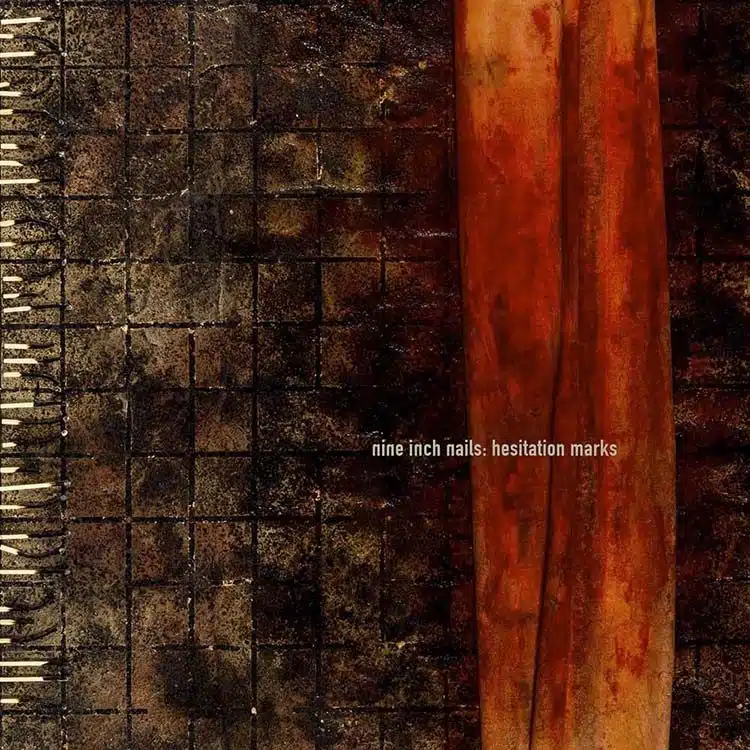 Once carátulas de Cd Hesitation marks Nine Inch Nails.