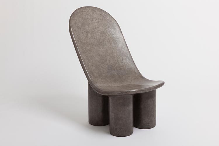 Spoon Chair. Faye Toogood. Friedman Benda Gallery