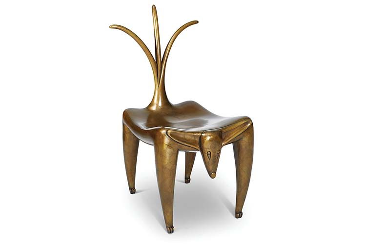 Chair. Judy Kensley McKie. DeLorenzo Gallery
