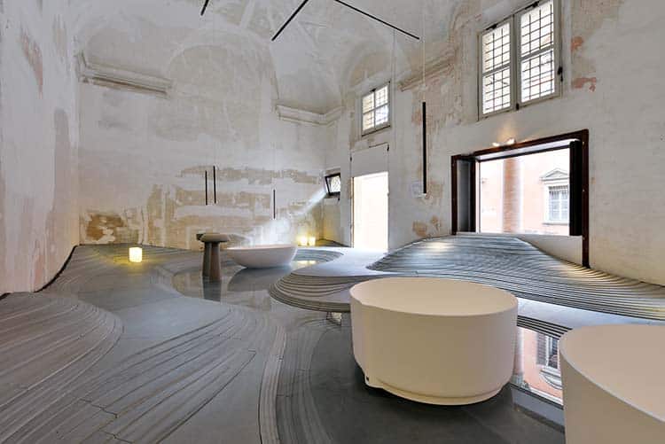 Kengo Kuma. Stonescape. 2012. Bolonia. Italia. Foto: Giovanni Di Sandre