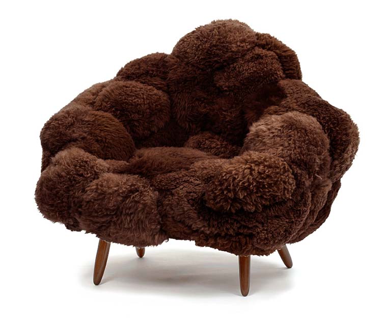 Carpenters Workshop GAllery. Art Design. Bolotas Armchair. Hermanos Campana