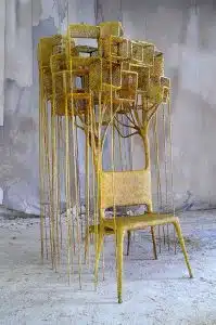 Source Chair. Collectie Groninger Museum. Nacho Carbonell. Artesanía de vanguardia