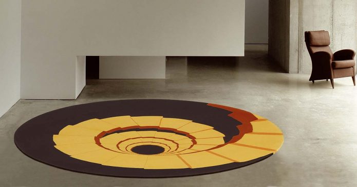 Alfombra Vértigo. La Alpujarreña. Los Díez en el Museo de Artes Decorativas