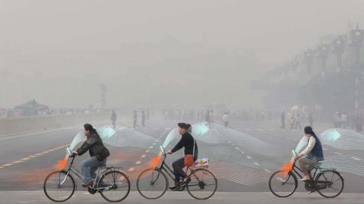 Studio Roosegaarde Smog Free Bicycle