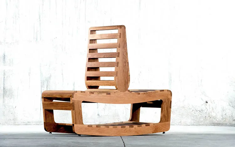 Silla Happy Chair. QoWood. Diseño de muebles de madera