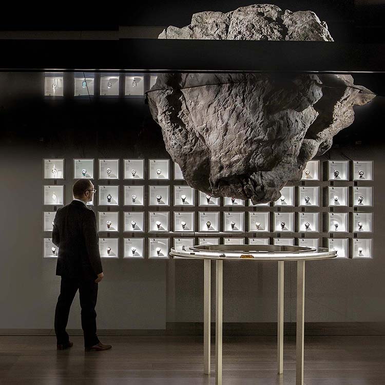 Audemars Piguet Mineral Lab.Mathieu Lehanneur. Interiorismo inconformista