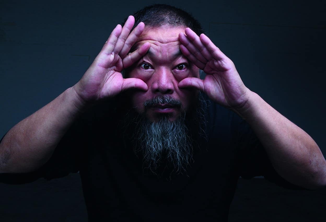 Artista chino Ai Weiwei. 