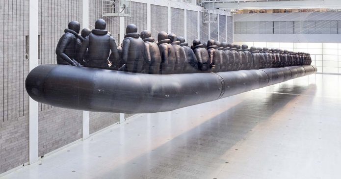 Law of the Journey. Ai Weiwei. National Gallery de Praga