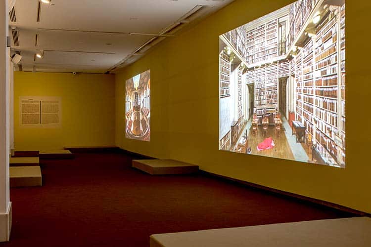 Eugenio Ampudia en la sala Alcalá 31. Madrid