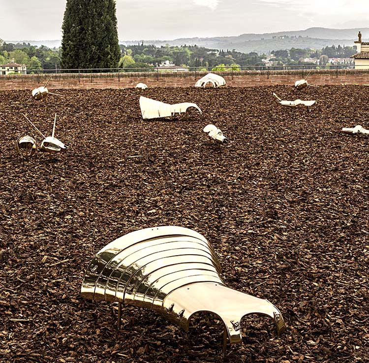 Sanguis/Mantis Landscape. Jan Fabre. Troubleyn. Artista interdisciplinar