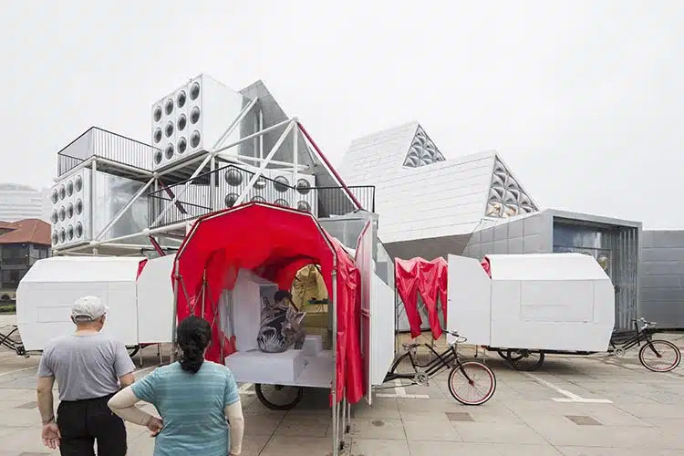 People’s Station. Arquitectura modular de People’s Architecture Office