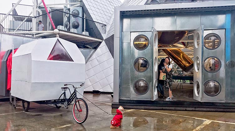 People’s Station. Arquitectura modular de People’s Architecture Office