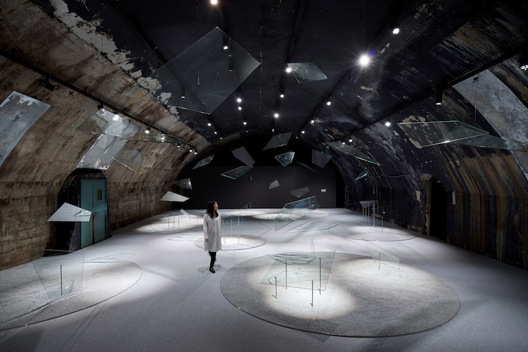 Instalación efímera Soundscape Mandai Architects