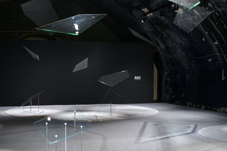 Instalación efímera Soundscape Mandai Architects
