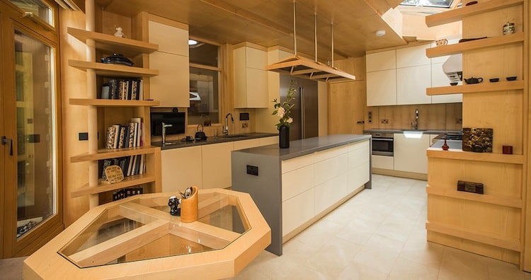 Interiorismo zen de Porcelanosa en South Hertfordshire