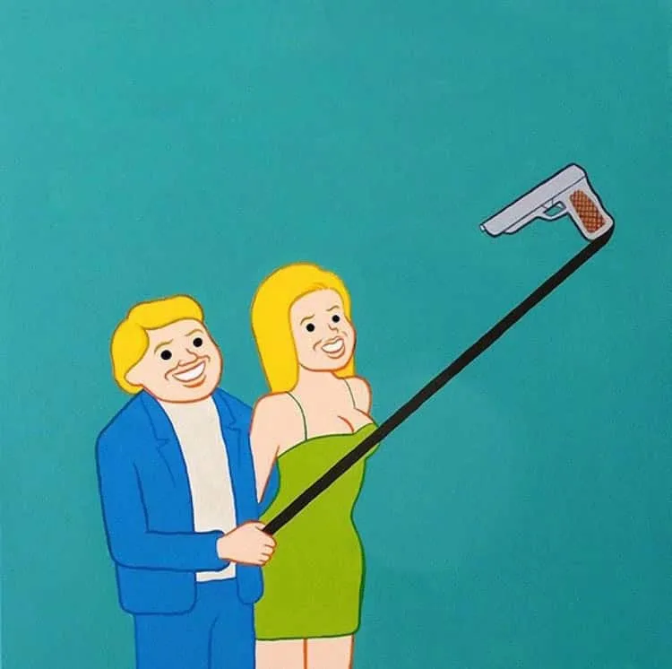 La ilustración satírica de Joan Cornellà. Altamente Inflamable