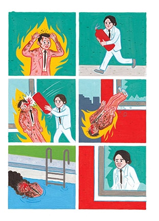 joan Cornellà. Altamente Inflamable