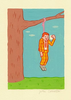 La ilustración satírica de Joan Cornellà. Altamente Inflamable