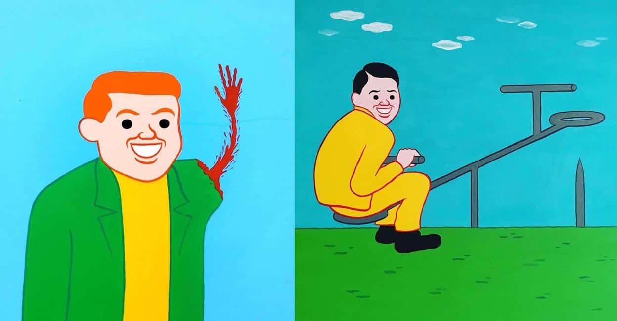 La ilustración satírica de Joan Cornellà. Altamente Inflamable